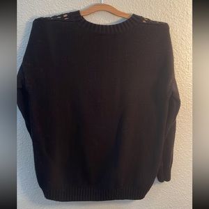 Black sweater